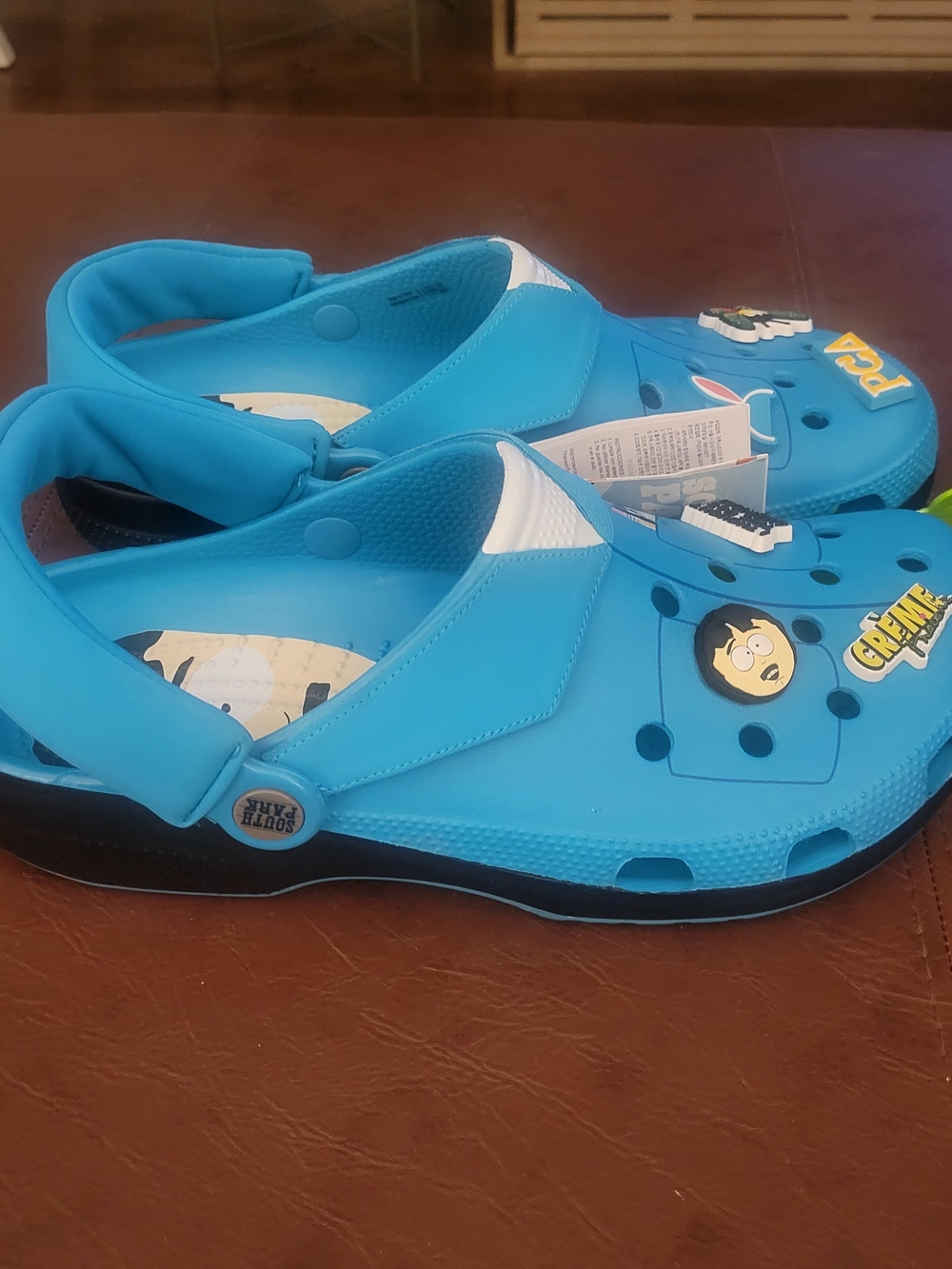 CROCS South Park Randy CIS CIG classic Clog Jibbitz Men's 9 Women's 11 New - Picture 4 of 14